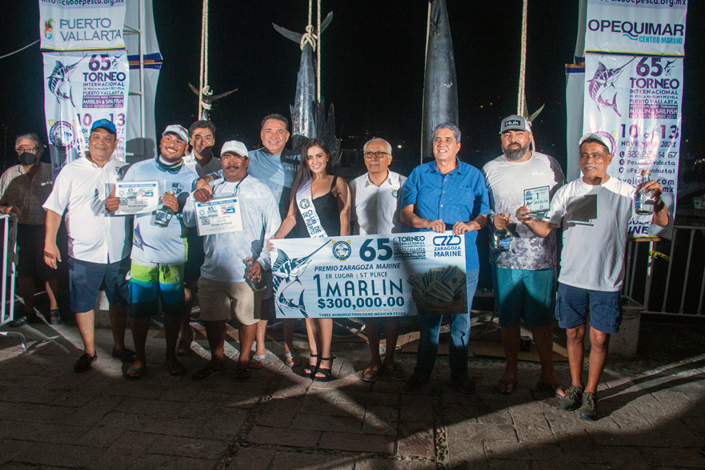 Foto 2 16 1024x683 - Un éxito, 65 Torneo Internacional de Pesca Marlín y Pez Vela de PV