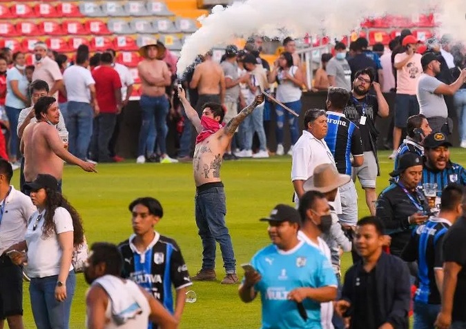 Juego 1 - Anuncia la Liga MX que impondrá un castigo ejemplar, tras la violencia en Querétaro 