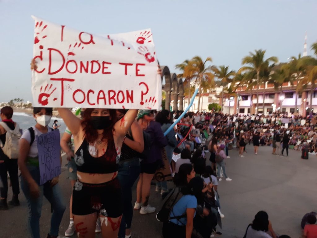 Mar 6 1024x768 - Mujeres de Puerto Vallarta exigen respeto y poner alto a la violencia