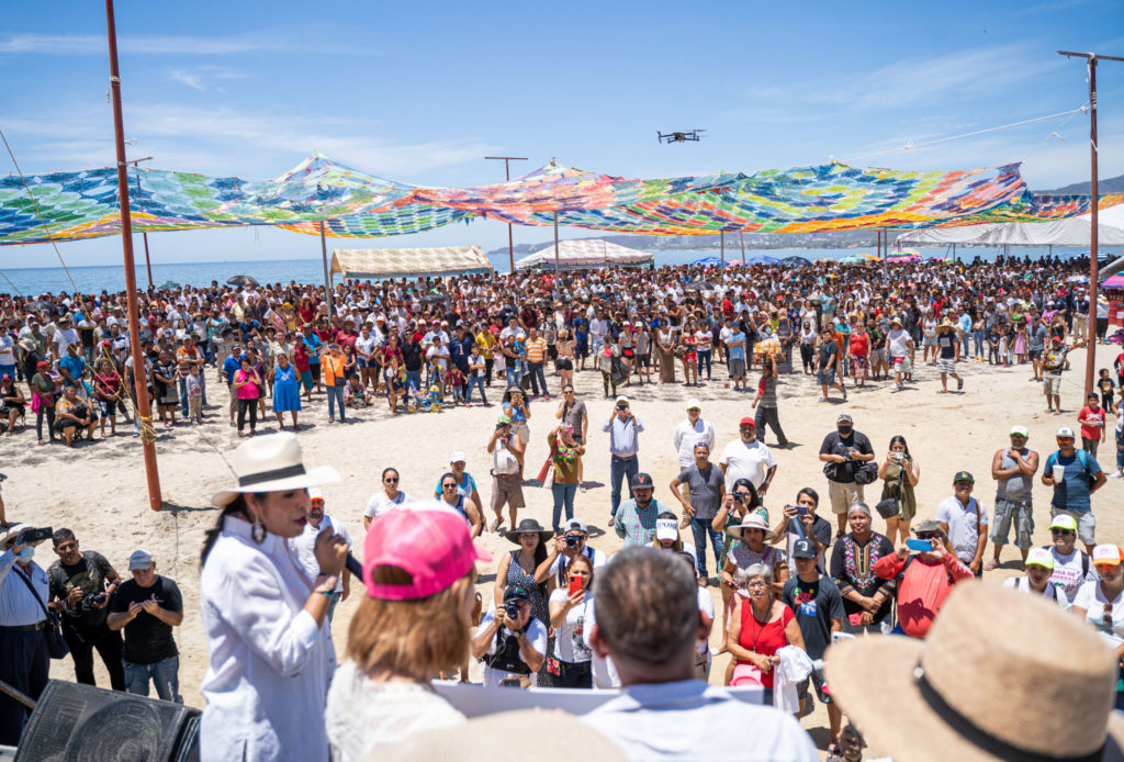 Ostion 3 1024x694 - Pescadores y autoridades realizan en Bahía de Banderas el Festival Nacional del Ostión