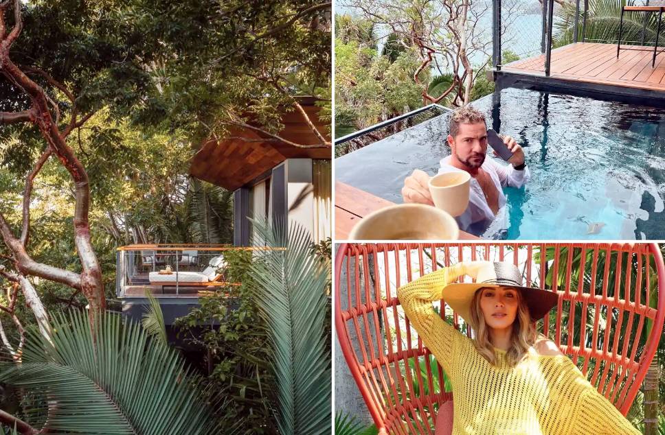 davidbisbalvacacionaenrivieranayarit1 - David Bisbal y Rosanna Zanetti vacacionan en lujoso resort de la Riviera Nayarit