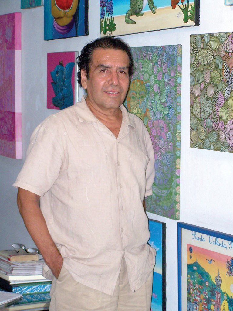 javierninopintodepuertovallarta2 768x1024 - “Quiero dejar un legado de arte Vallarta”: Javier Niño, pintor