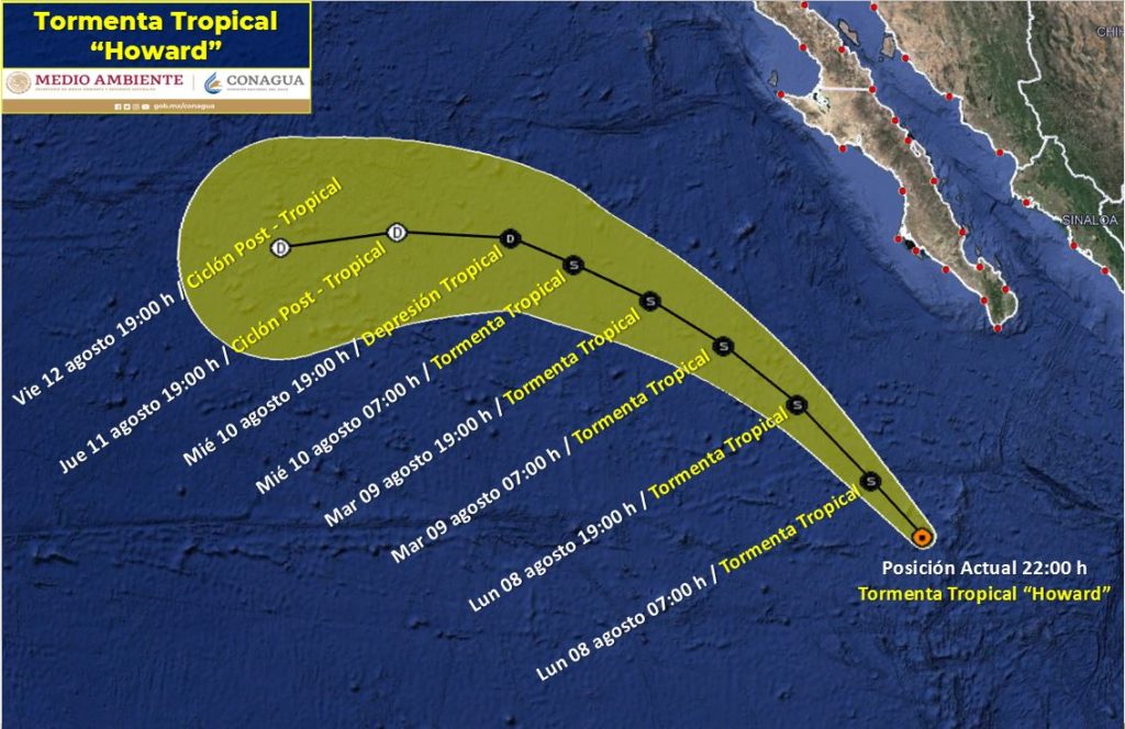 tormentatropicalhowardpodriadejarmaslluviasenlabahia2 1024x664 - Tormenta tropical “Howard” podría dejar más lluvias en la bahía de Banderas