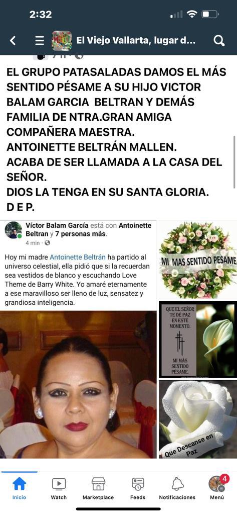 muriolamaestramaryantoniettebeltranmayen3 - Pesar por la muerte de la maestra Mary Antoinette Beltrán Mayén
