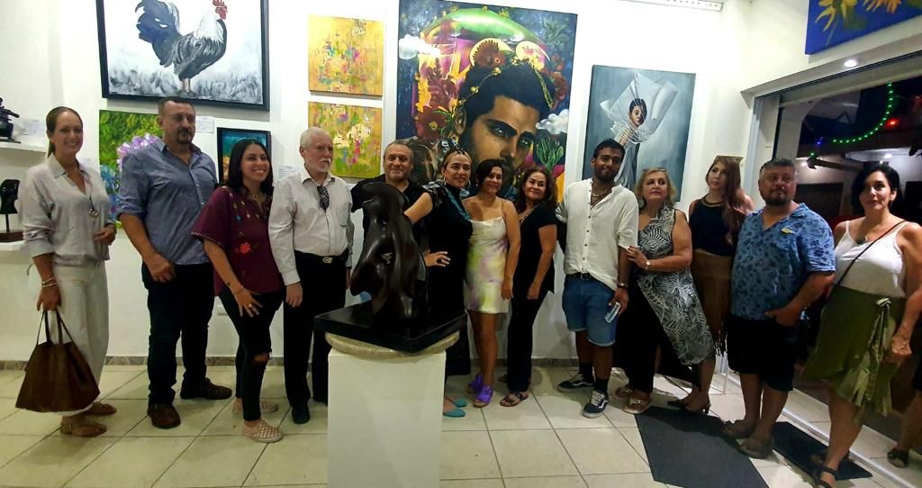 galeriaiselamariscalcelebrosucuartoaniversario5 - Galería Isela Mariscal celebró su cuarto aniversario con atractiva exposición colectiva