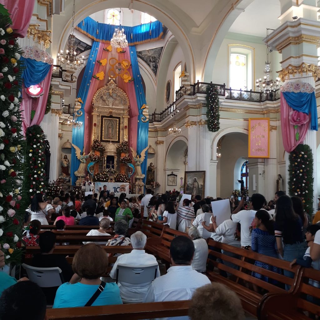 peregrinaciondelosfavorecidosenvallarta5 1024x1024 - Fe desbordada de los favorecidos por la Virgen de Guadalupe en PV