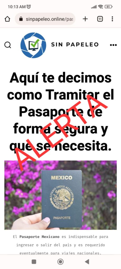 pidentenercuidadoconlospasaportess 461x1024 - Exhortan a la ciudadanía a evitar fraudes en la emisión de pasaportes