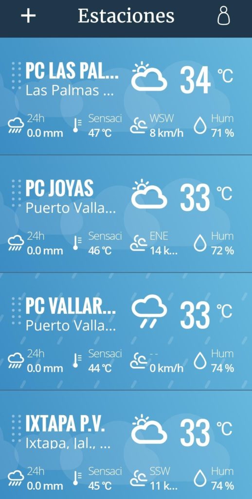 reportemeteorologicodecalorysensaciontermica 518x1024 - Este domingo la sensación térmica alcanzó los 47 grados en Vallarta