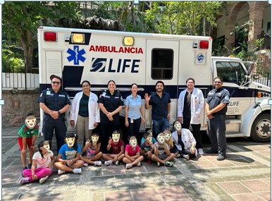 hospitentrabajaconfundacionrise1 - Visita Hospiten Puerto Vallarta a la Fundación RISE, hogar de más de 15 niños en condiciones vulnerables