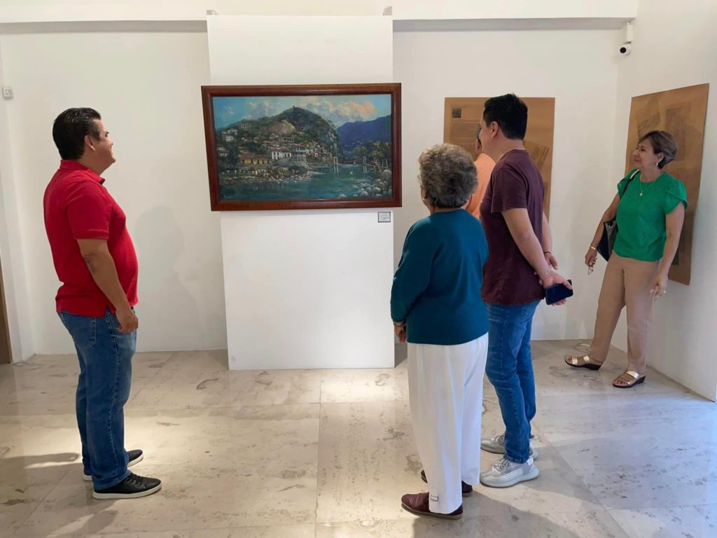 presentanobrasenmuseoiglesiaguadalupe2 1024x768 - Presentan obra de Daniel Incháurregui Bernal en el museo de la parroquia de Guadalupe